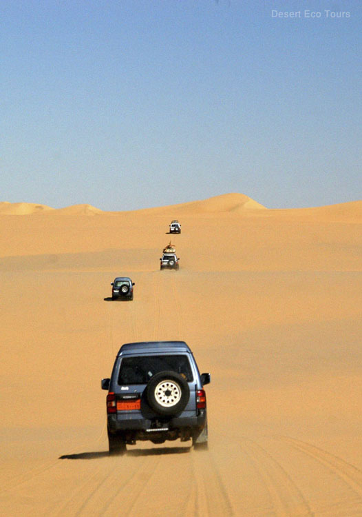 Jeep tours in the Western Desert of Egypt