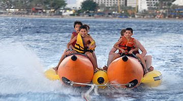 Water sport fun in Eilat