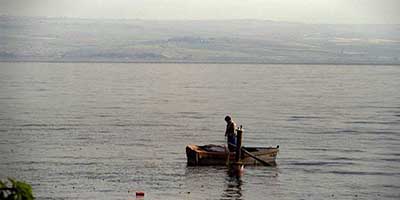 The sea of Galilee: Israel tours