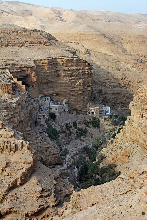 St. Gorge Monastery Wadi Kelt Judean desert