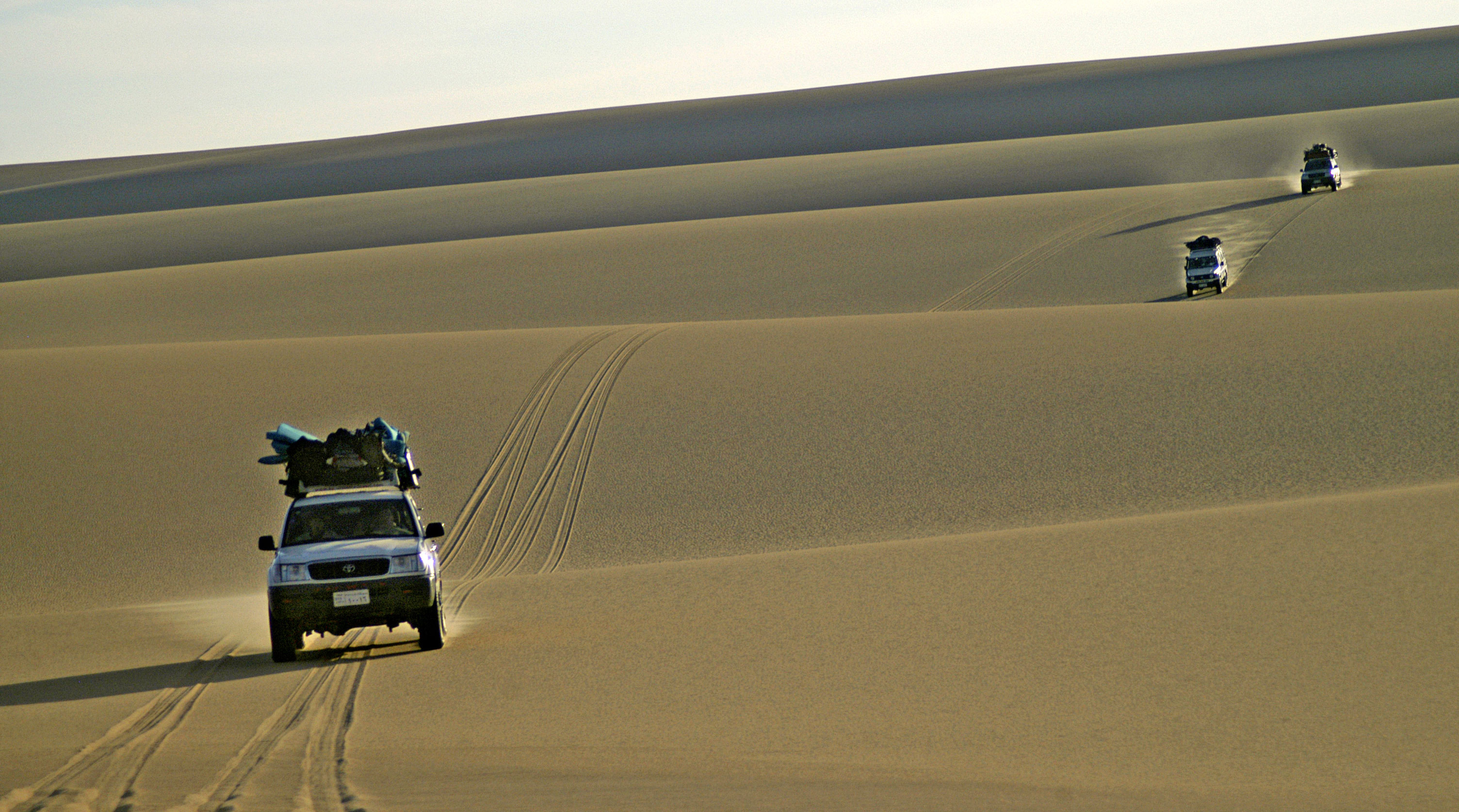 Jeep tours in the Sinai desert, Egypt