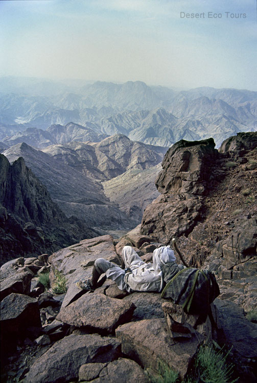 Trekking in the Mts. of Sinai
