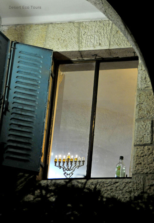Hanukah in the Jewish quarter