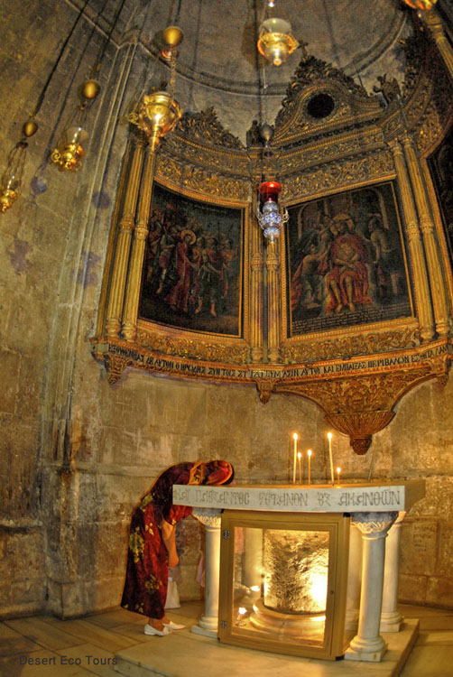 the Church of the Holy Sepulcher: The old city