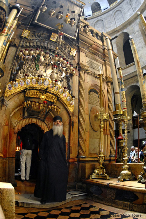 the Church of the Holy Sepulcher