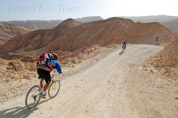 Biking tours in the Eilat Mts. southern Negev