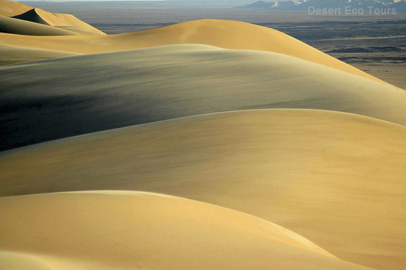 The great sea of sand, Western Desert, Egypt