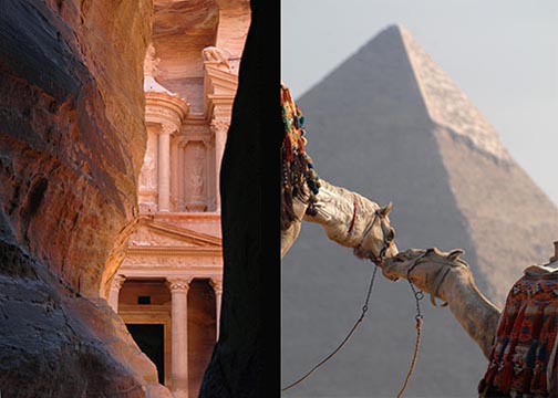 Jerusalem, Cairo, Petra tour