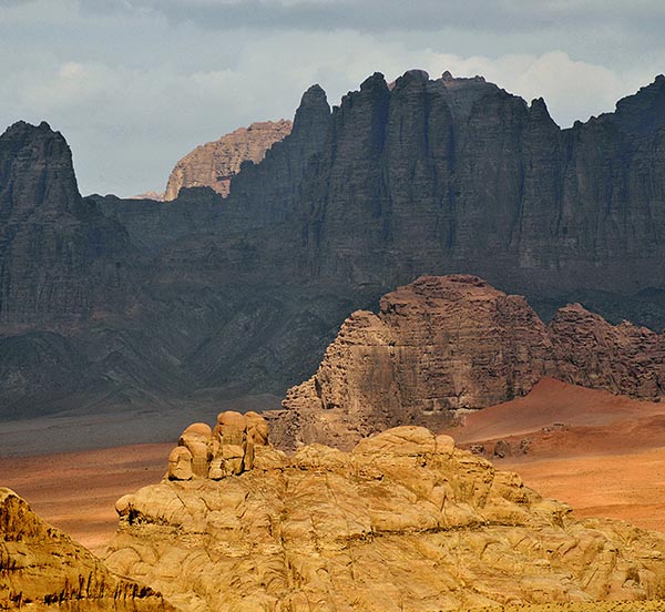 Jeep trips in Wadi Rum