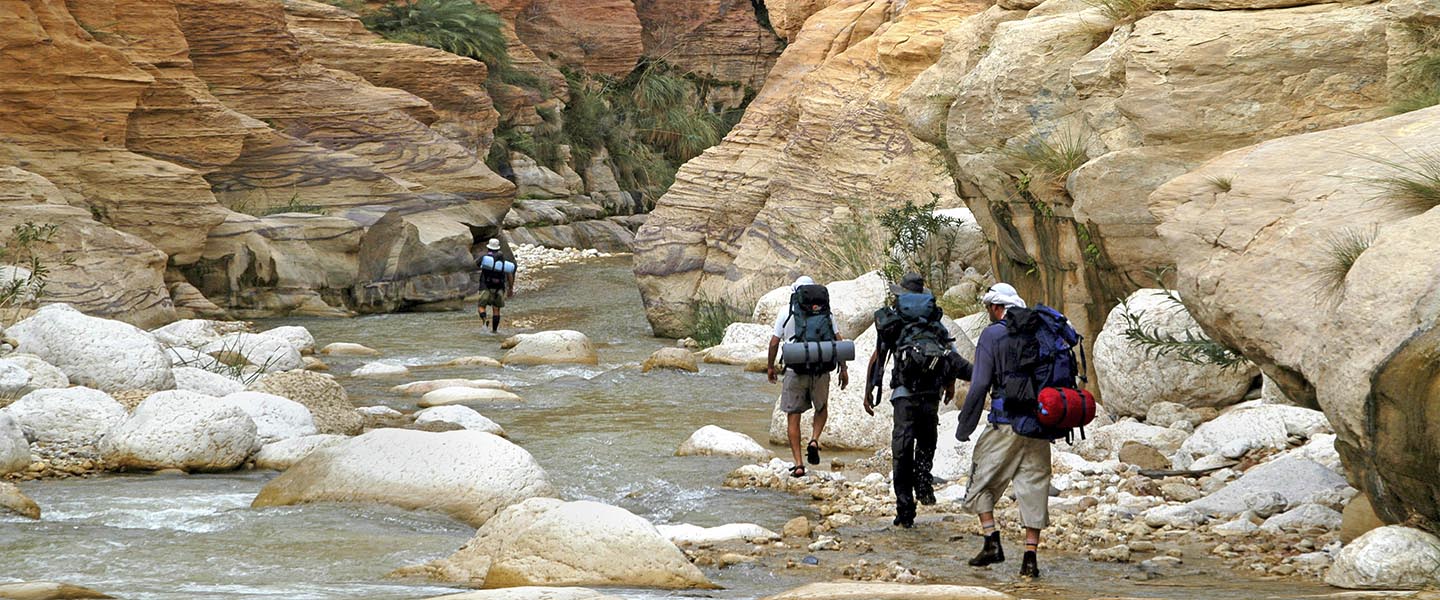 Hiking in Jordan- Wadi Hisa