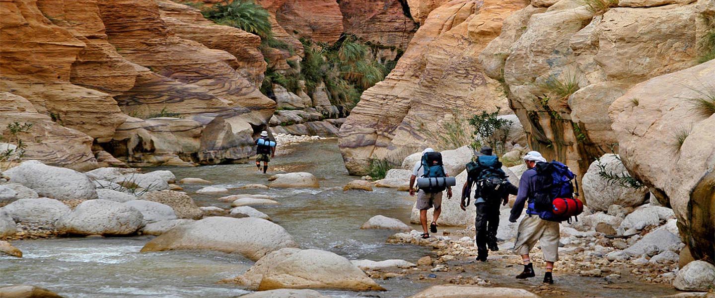 Hiking in Jordan- Wadi Hisa
