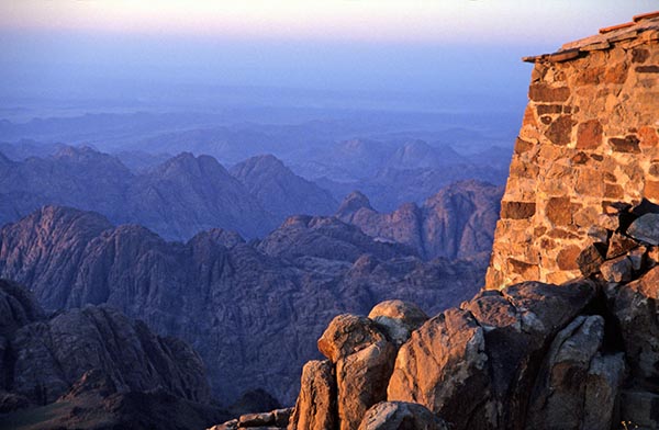 Climbing Mt. Sinai for sunrise
