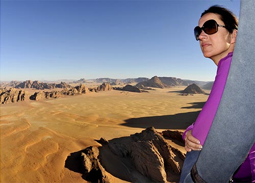 Wadi Rum air balloon from Eilat