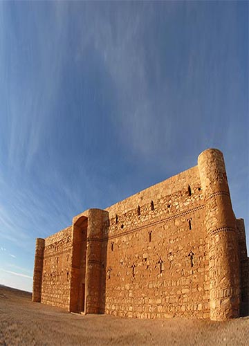 The desert castles east Jordan